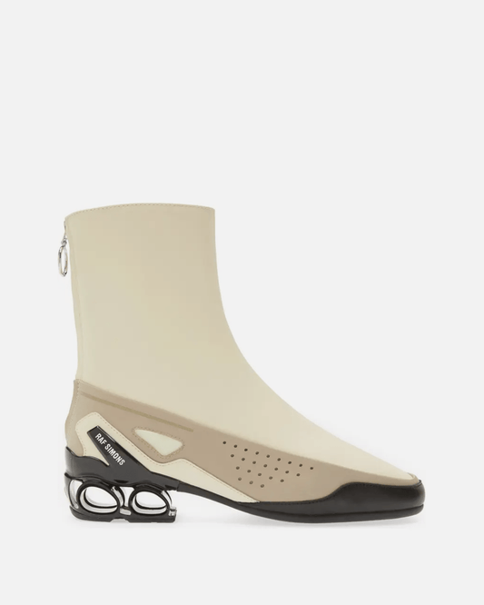 Raf Simons Men's Sneakers Cycloid-4 in Cream/Golden Brown