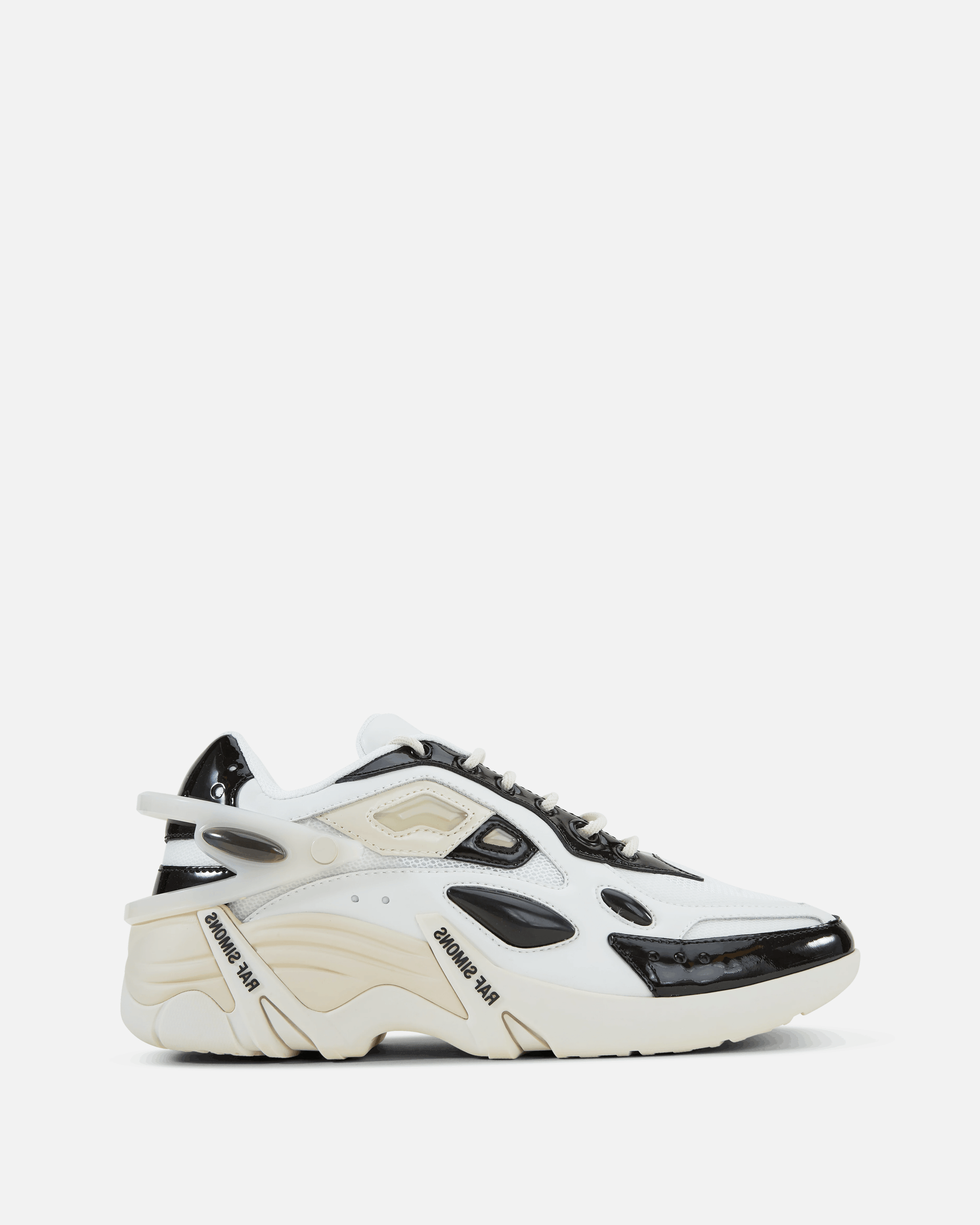 Raf Simons Men's Sneakers Cylon-21 Sneaker in White/Black/Cream