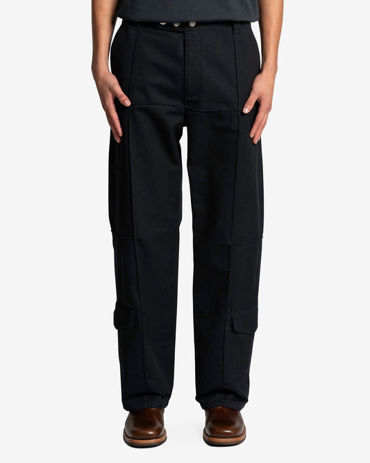 NAMACHEKO Men's Pants Damnonia Workwear Trouser in Midnight Blue