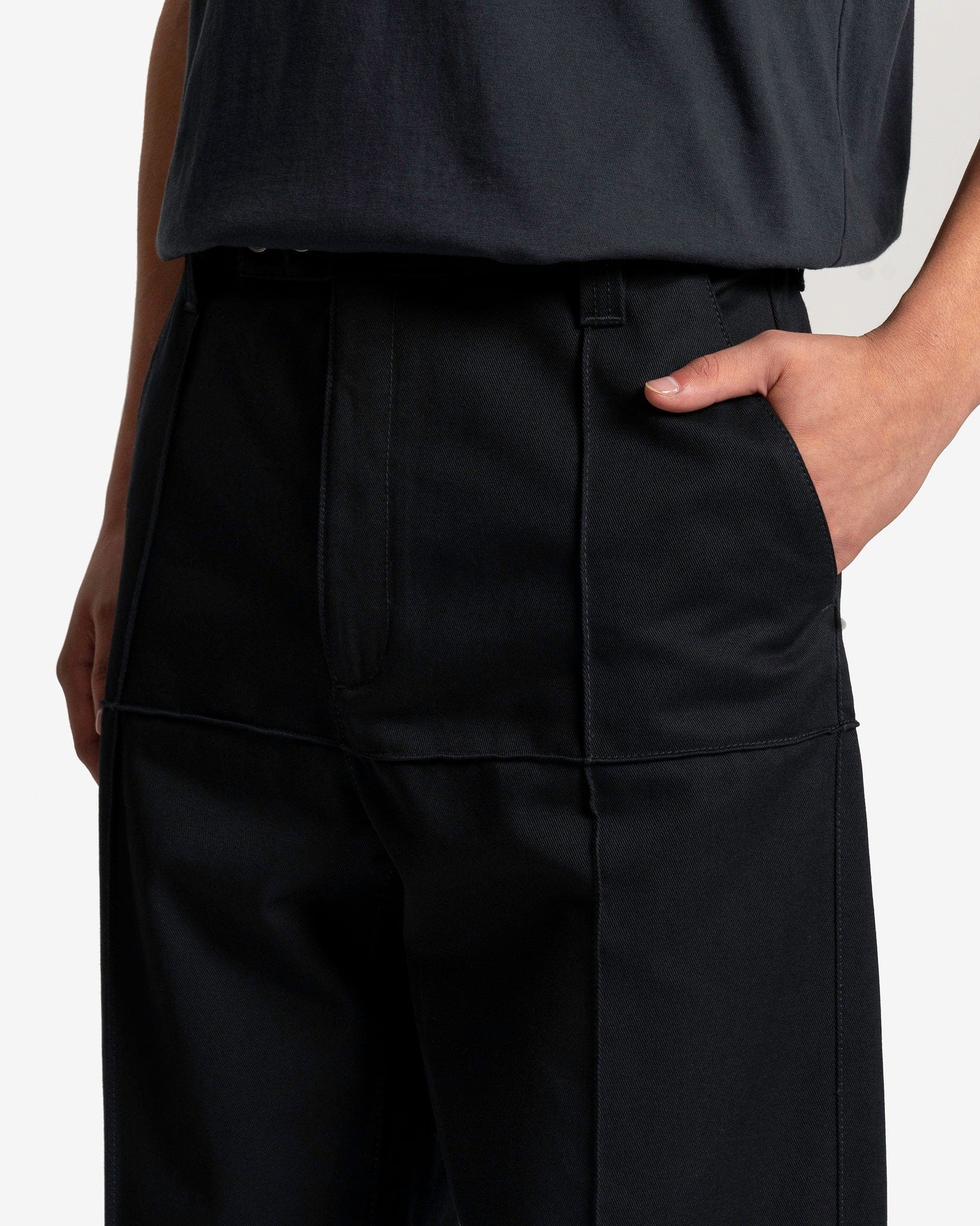 NAMACHEKO Men's Pants Damnonia Workwear Trouser in Midnight Blue