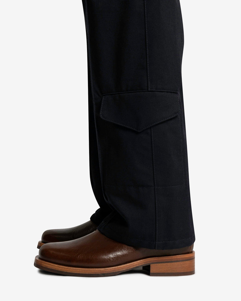 NAMACHEKO Men's Pants Damnonia Workwear Trouser in Midnight Blue