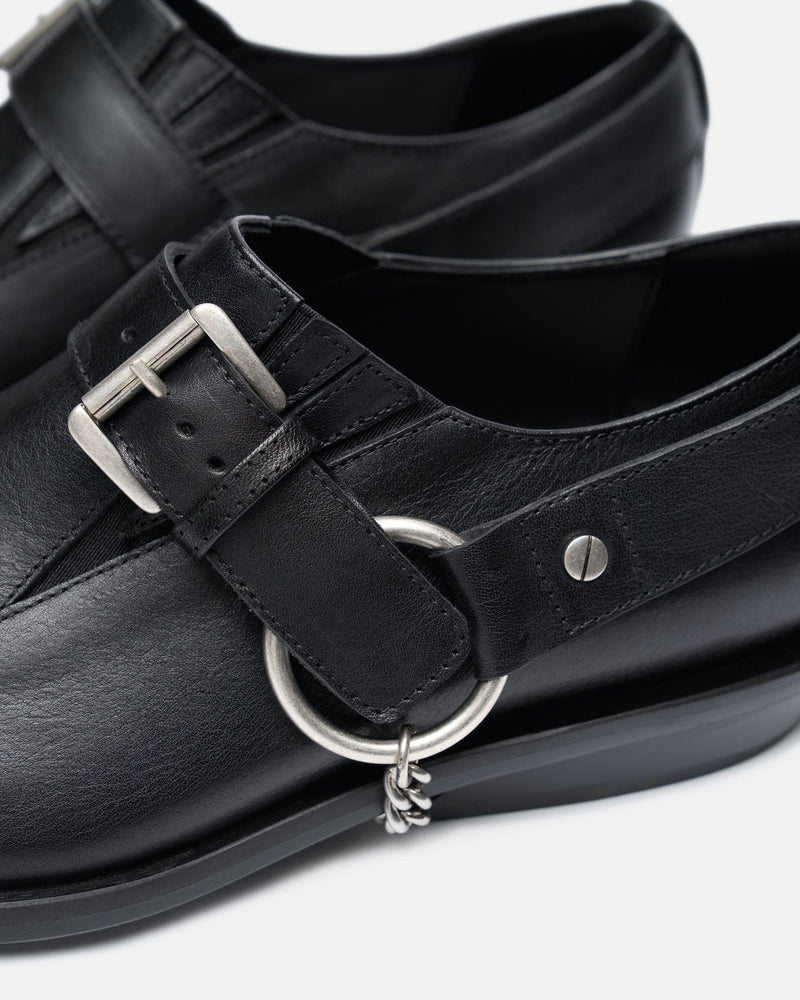 Ann Demeulemeester Men's Shoes Danby Pointy Micro Heel in Black