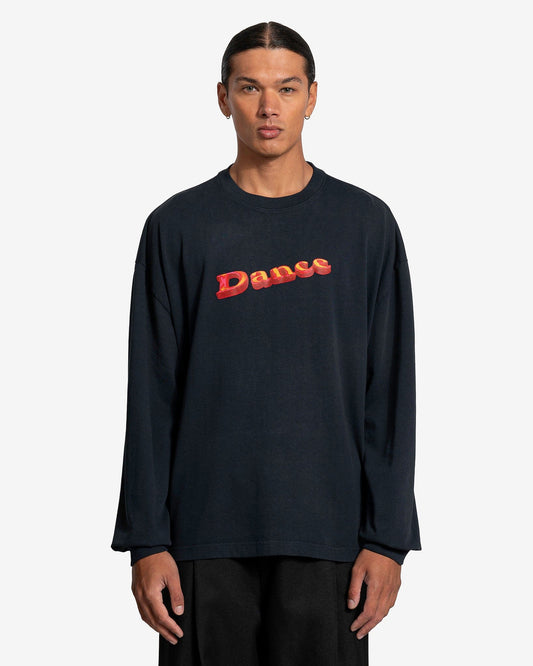 Willy Chavarria Men's T-Shirts Dance T-Shirt in Blue Mood