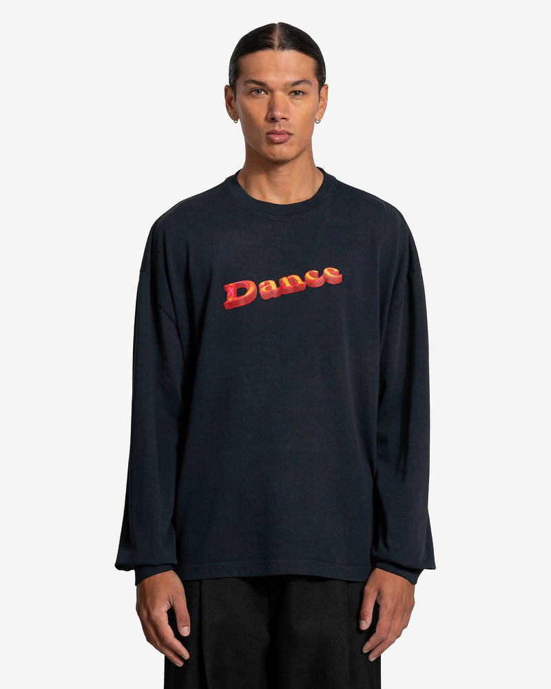 Willy Chavarria Men's T-Shirts Dance T-Shirt in Blue Mood