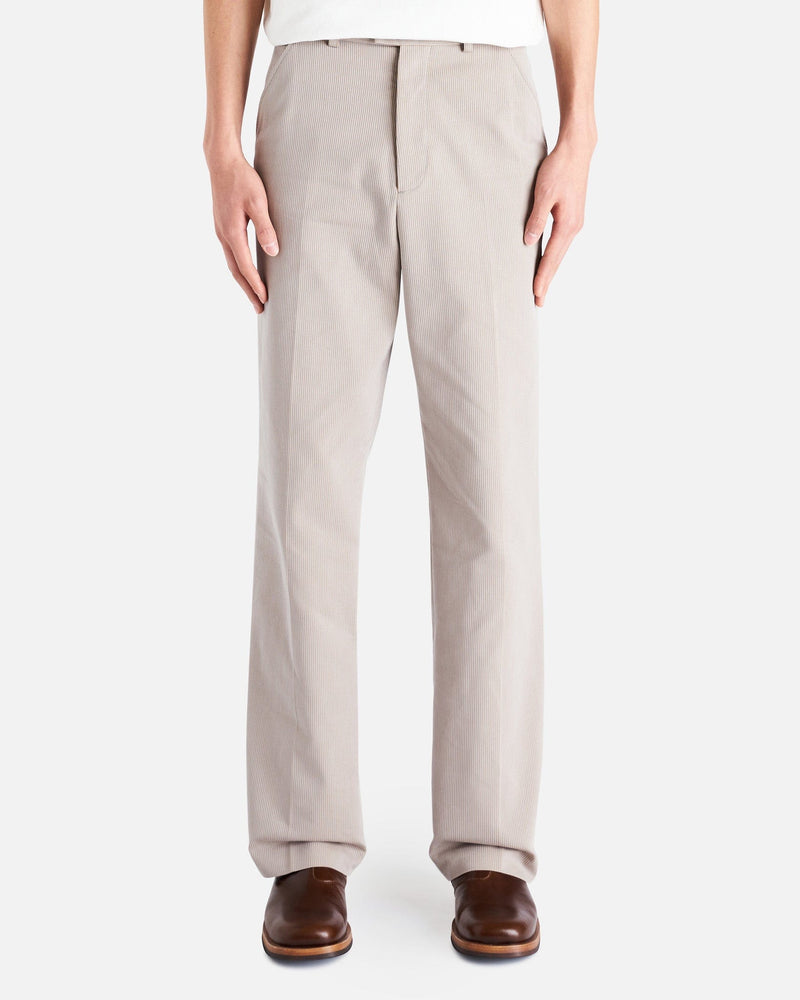 Our Legacy Men's Pants Darien Trouser in Lynx Grey Bedford Solaro