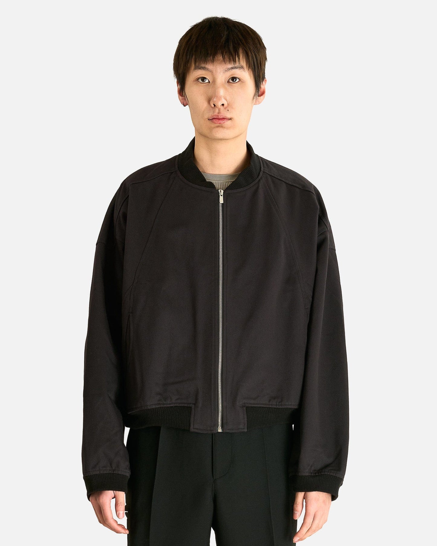 FFFPOSTALSERVICE Men's Jackets Darted MA-1 Bomber in Black