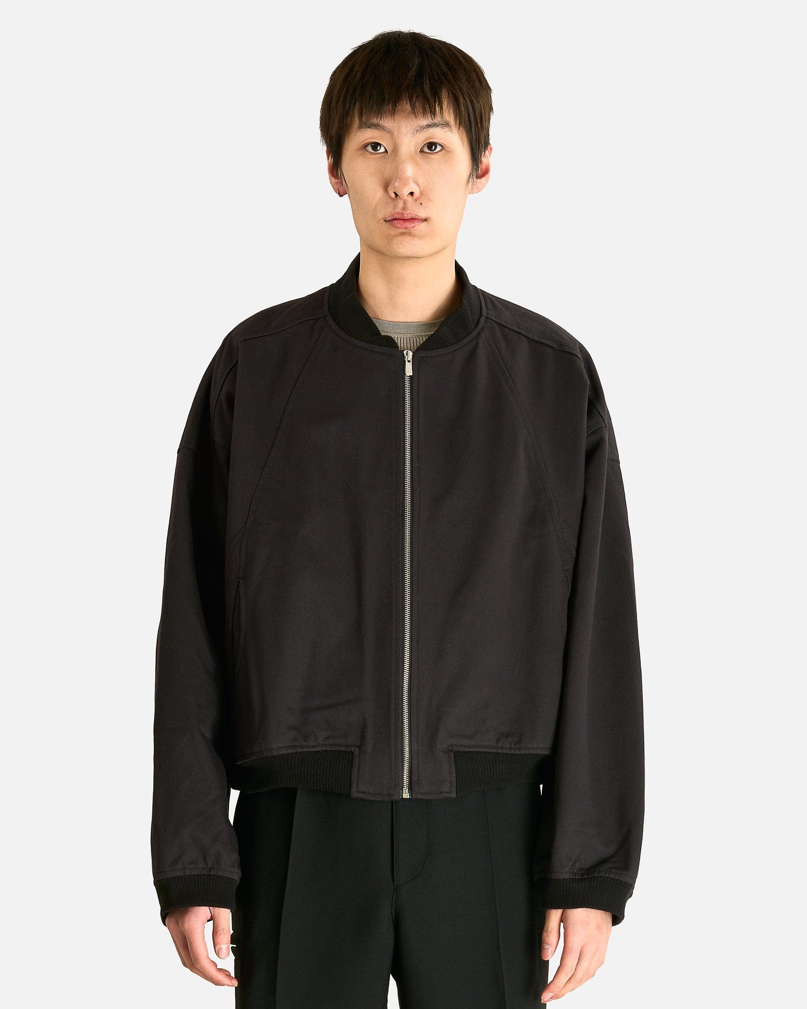 FFFPOSTALSERVICE Men's Jackets Darted MA-1 Bomber in Black