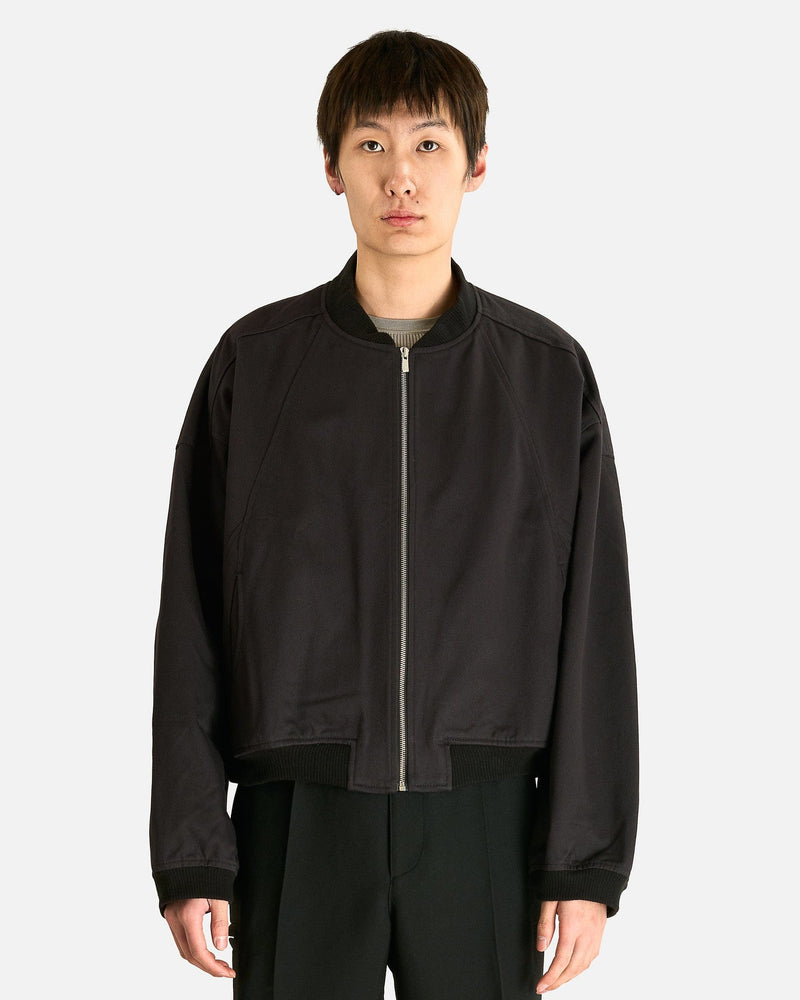 FFFPOSTALSERVICE Men's Jackets Darted MA-1 Bomber in Black