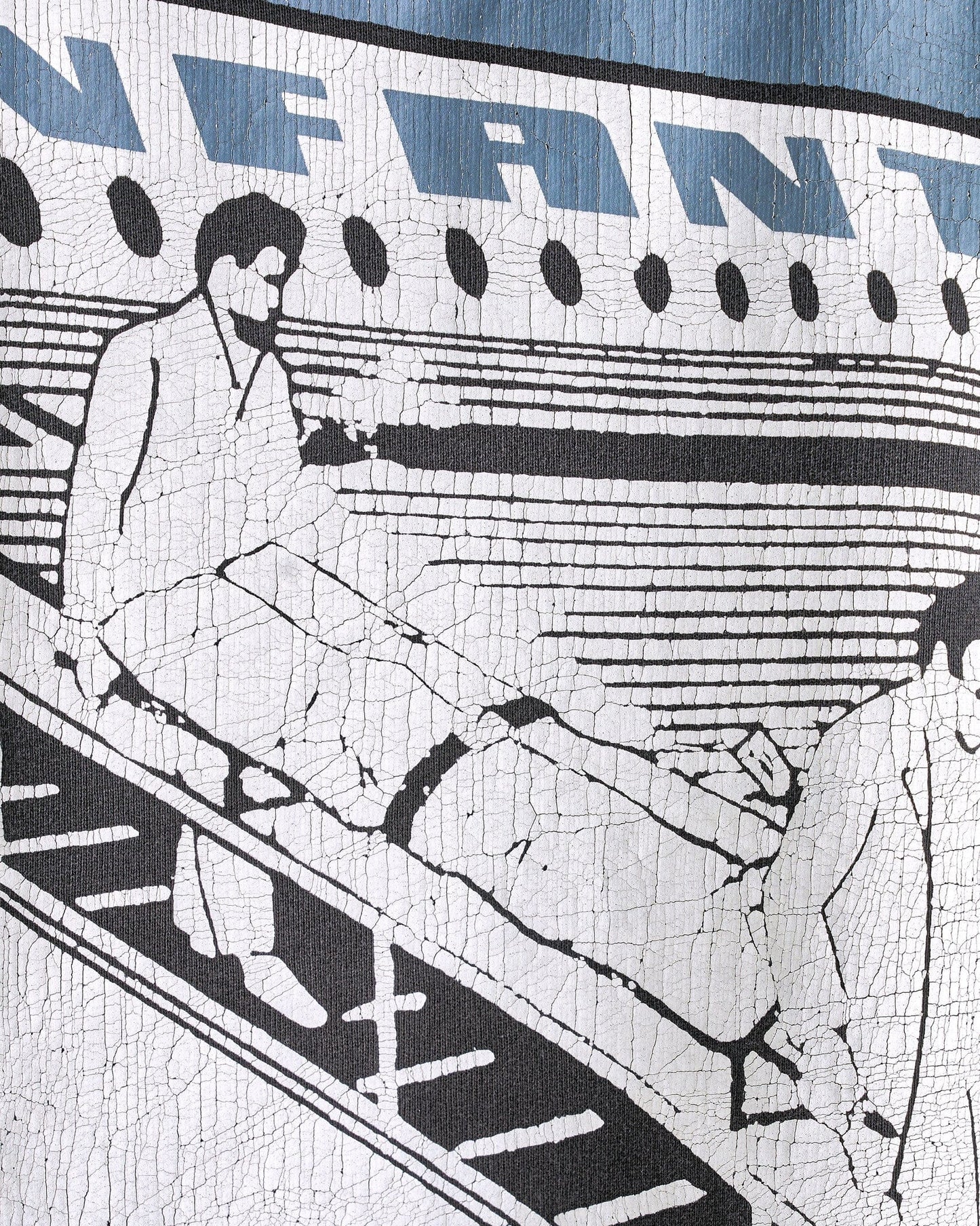 Enfants Riches Deprimes Men's Sweatshirts Death in Flight Hoodie in Faded Black