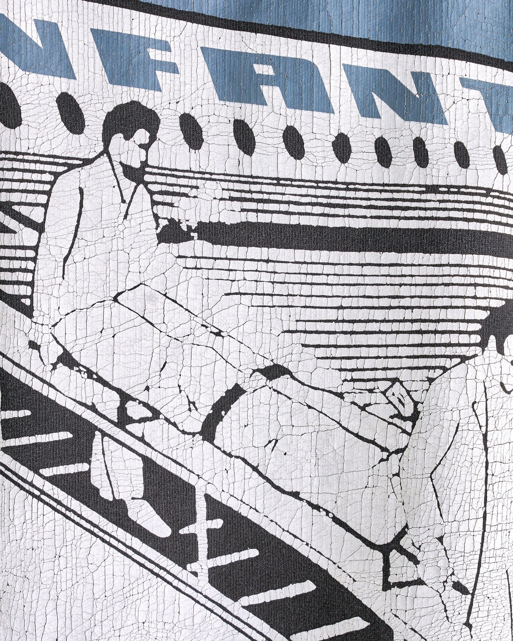 Enfants Riches Deprimes Men's Sweatshirts Death in Flight Hoodie in Faded Black