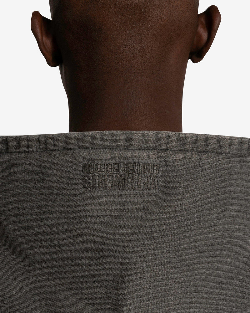 VETEMENTS Men's Sweatshirts Deconstructed Zip-Up Hoodie in Black