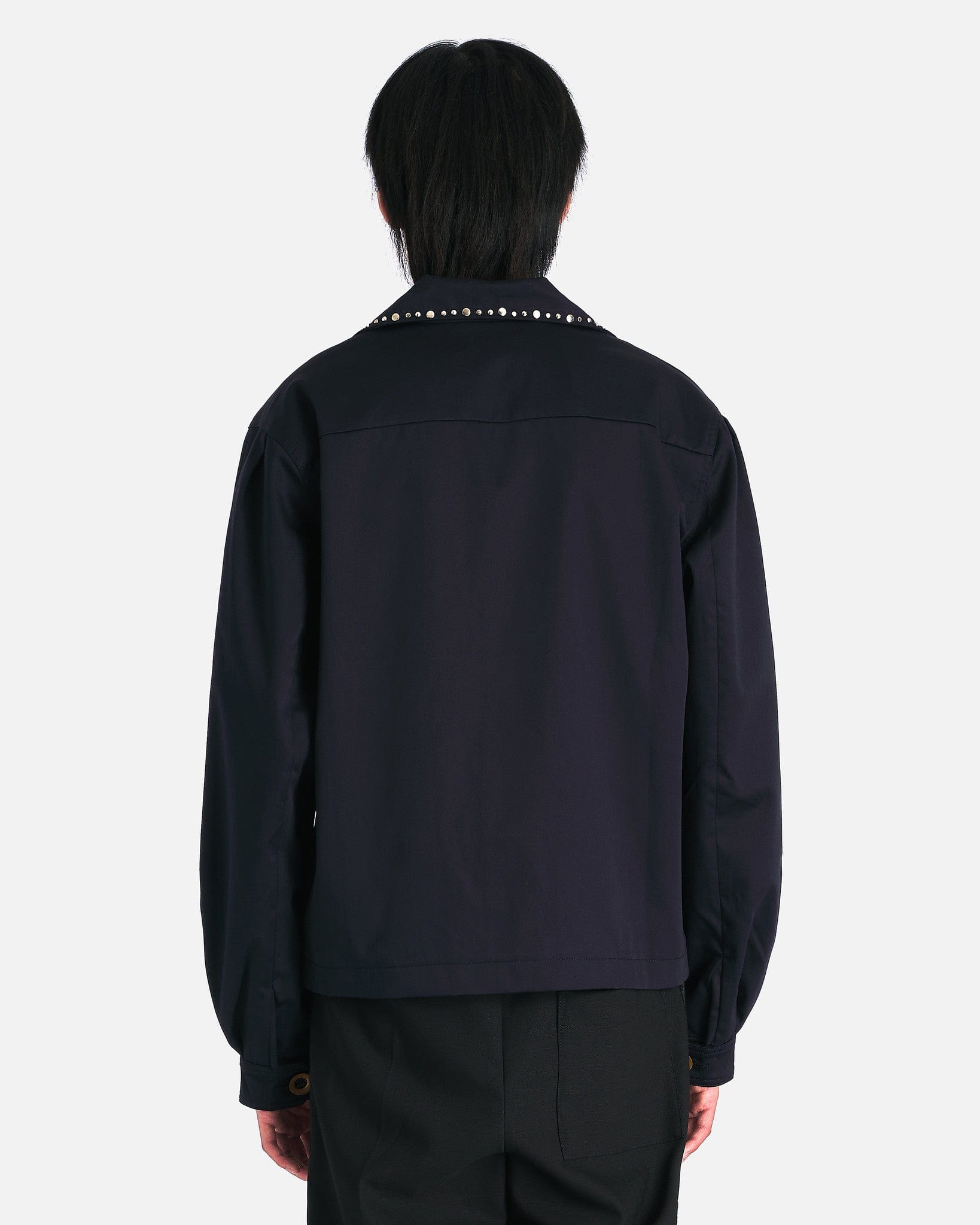 Wales Bonner Men's Jackets Delaney Jacket in Navy