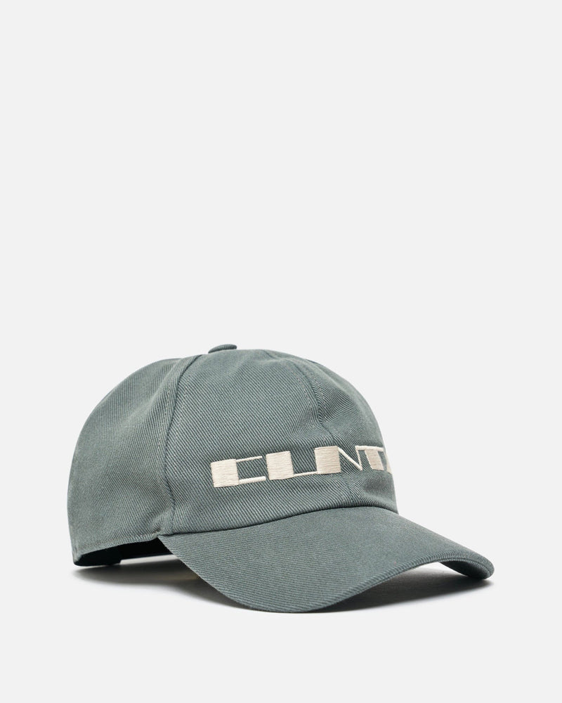 Rick Owens DRKSHDW Men's Hats Denim Baseball Cap in Hustler Blue/Pearl