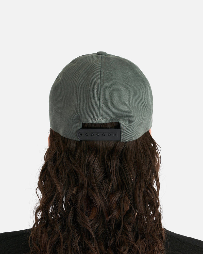 Rick Owens DRKSHDW Men's Hats Denim Baseball Cap in Hustler Blue/Pearl