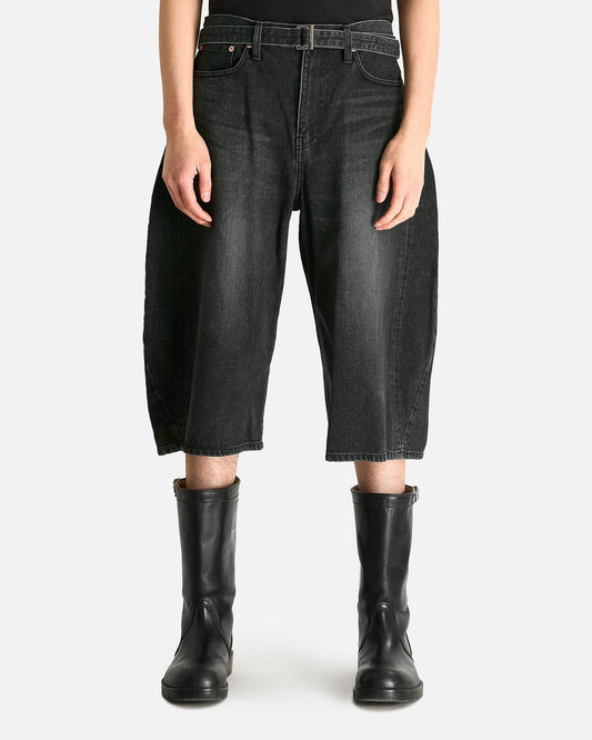 Sacai Men's Pants Denim Pants in Black