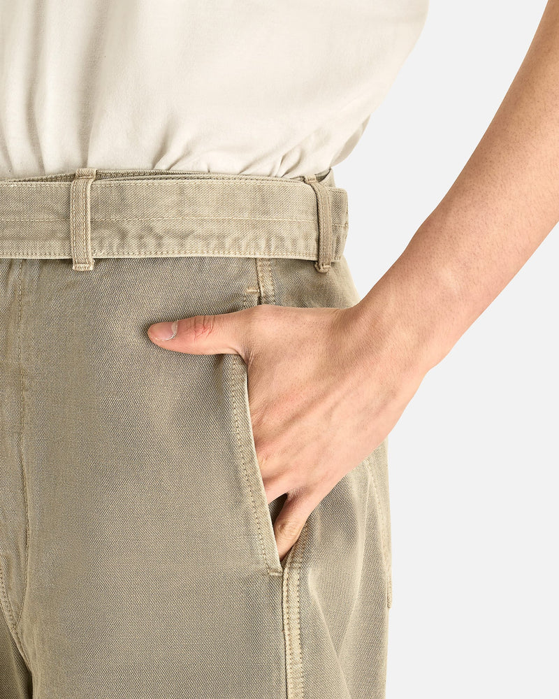 Lemaire Men's Shorts Denim Shorts in Moonstone