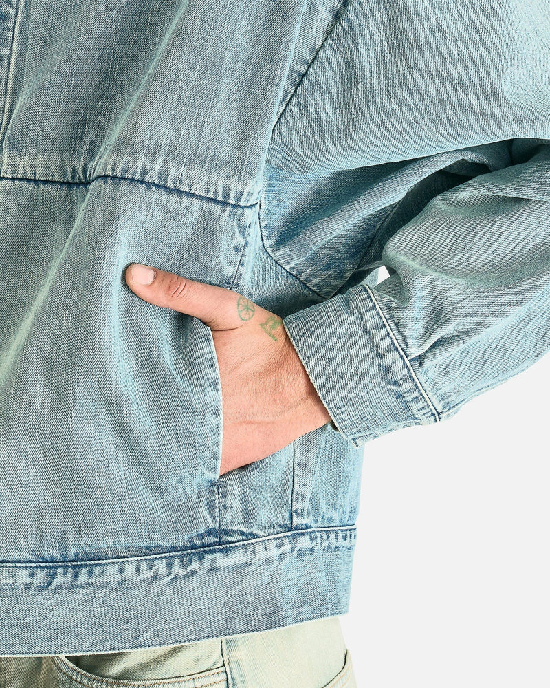 Fear of God Men's Jackets Denim Trucker Jacket in Medium Indigo