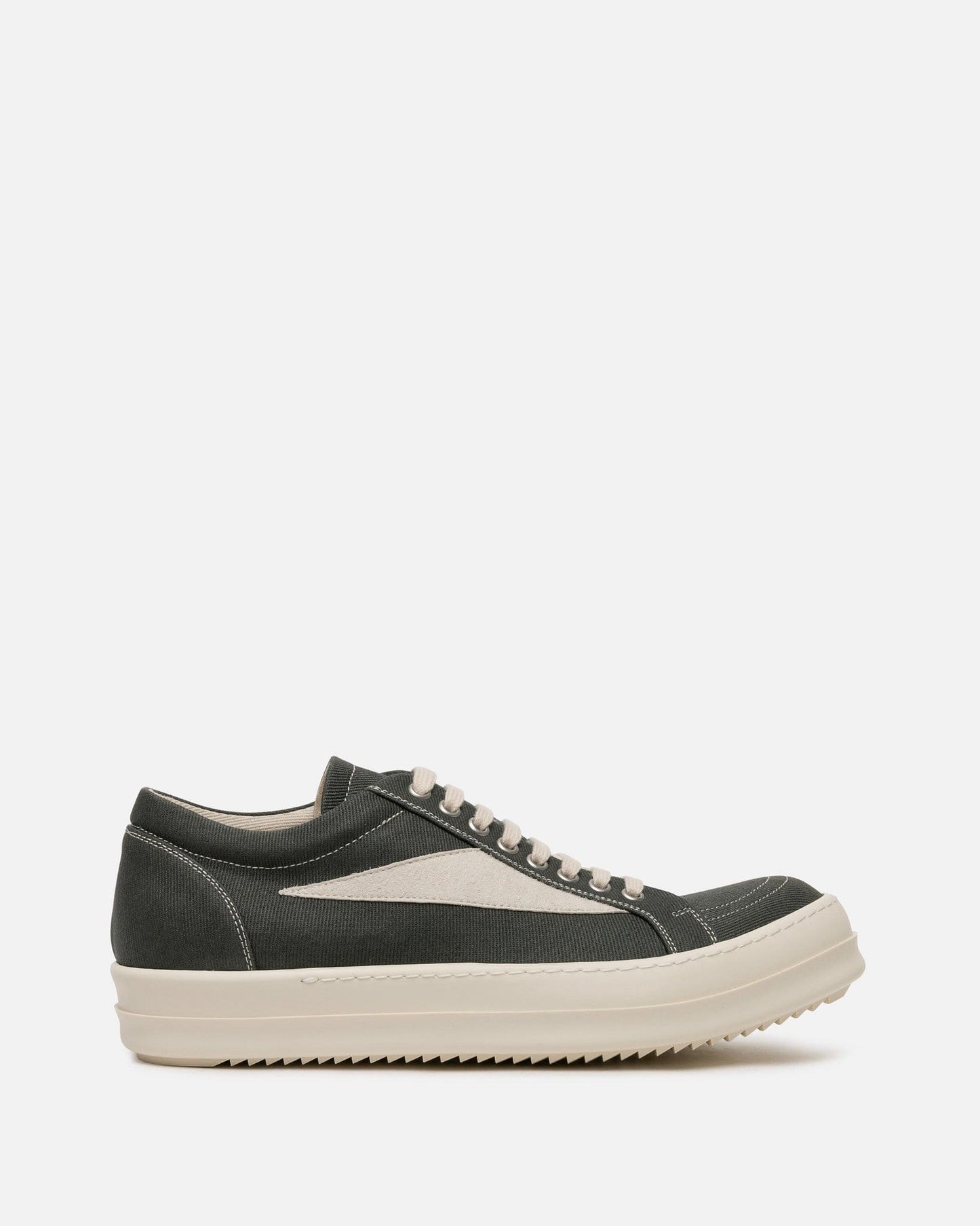 Rick Owens DRKSHDW Men's Sneakers Denim Vintage Sneakers in Hustler Blue/Milk
