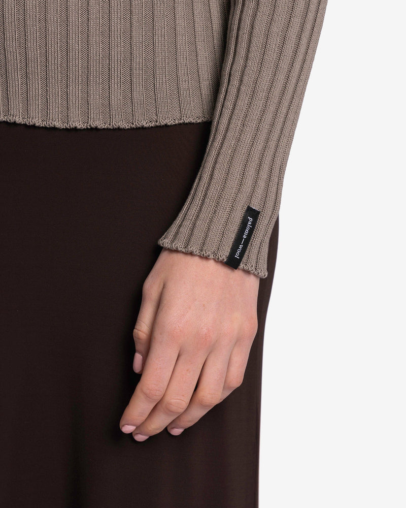 Paloma Wool Women Sweaters Denys Organic Cotton Sweater in Dark Grey