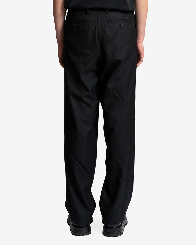 UNDERCOVER Men's Pants Diagonal Pants in Black
