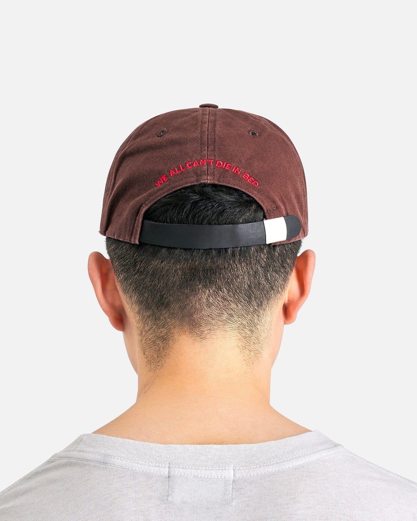 Enfants Riches Deprimes Men's Hats O/S Die in Bed 6-Panel Hat in Brown/Black