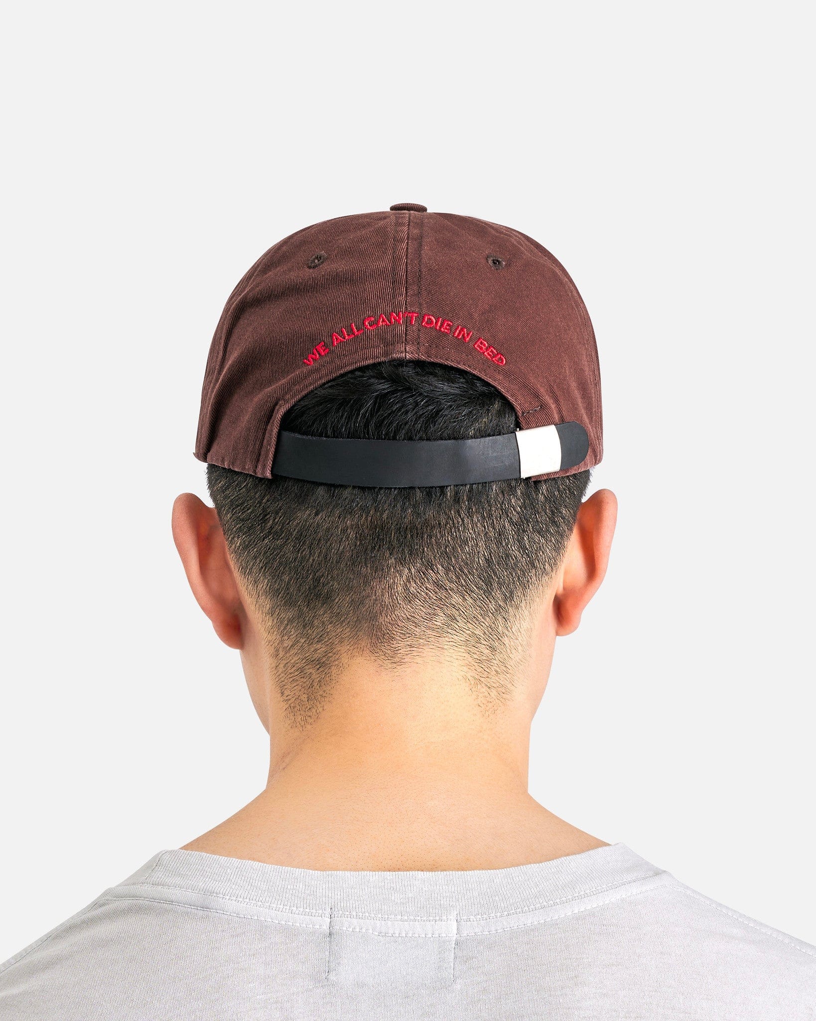 Enfants Riches Deprimes Men's Hats O/S Die in Bed 6-Panel Hat in Brown/Black