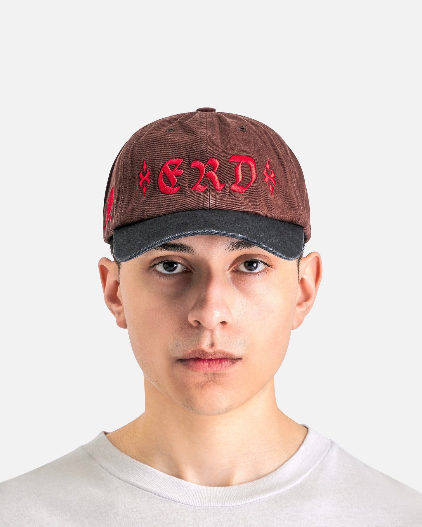 Enfants Riches Deprimes Men's Hats O/S Die in Bed 6-Panel Hat in Brown/Black