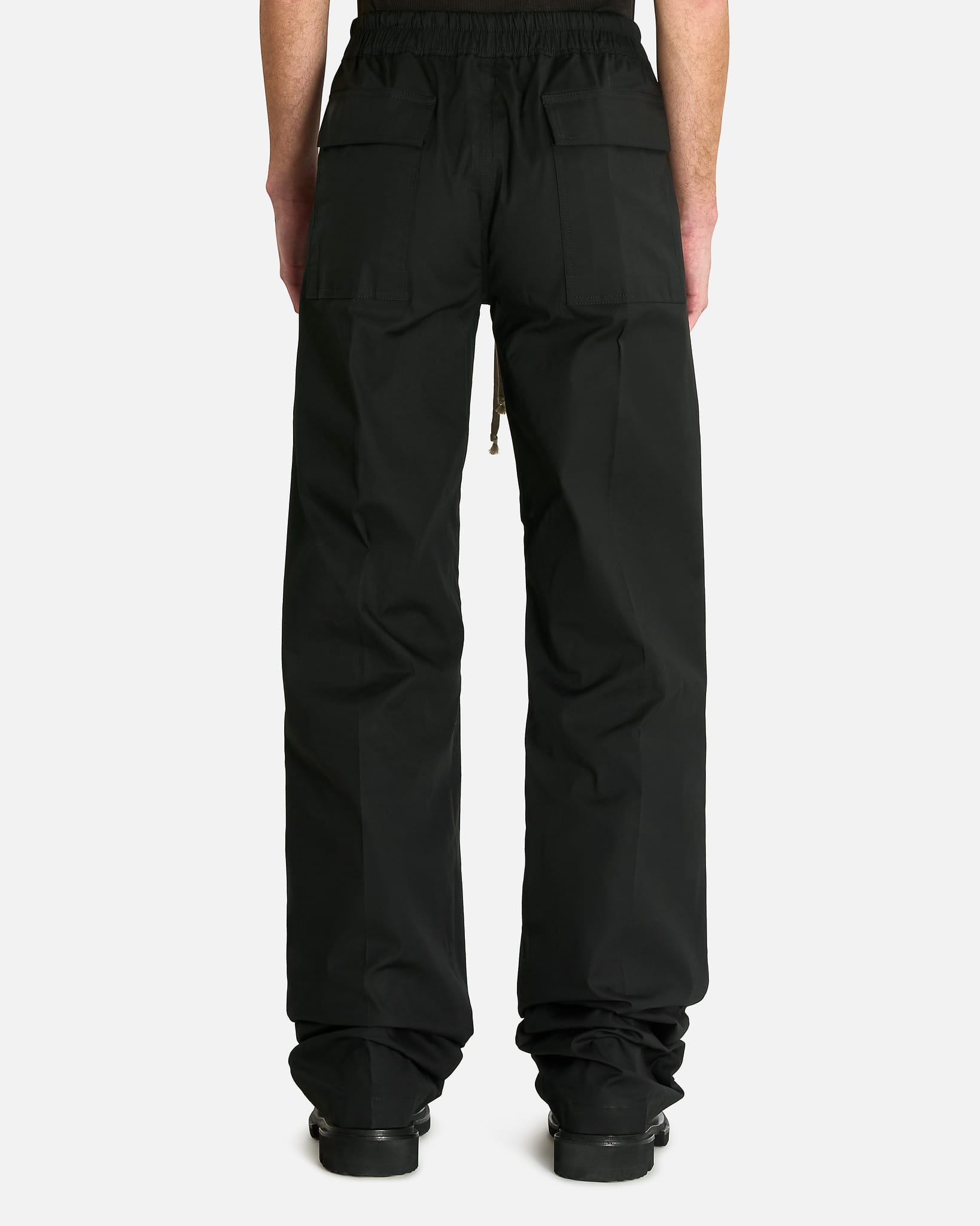 Rick Owens Men's Jeans Dietrich Drawstring in Black