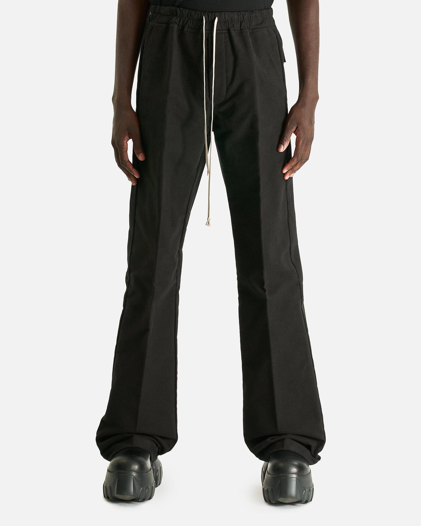 Rick Owens Men's Pants Dietrich Drawstring in Black