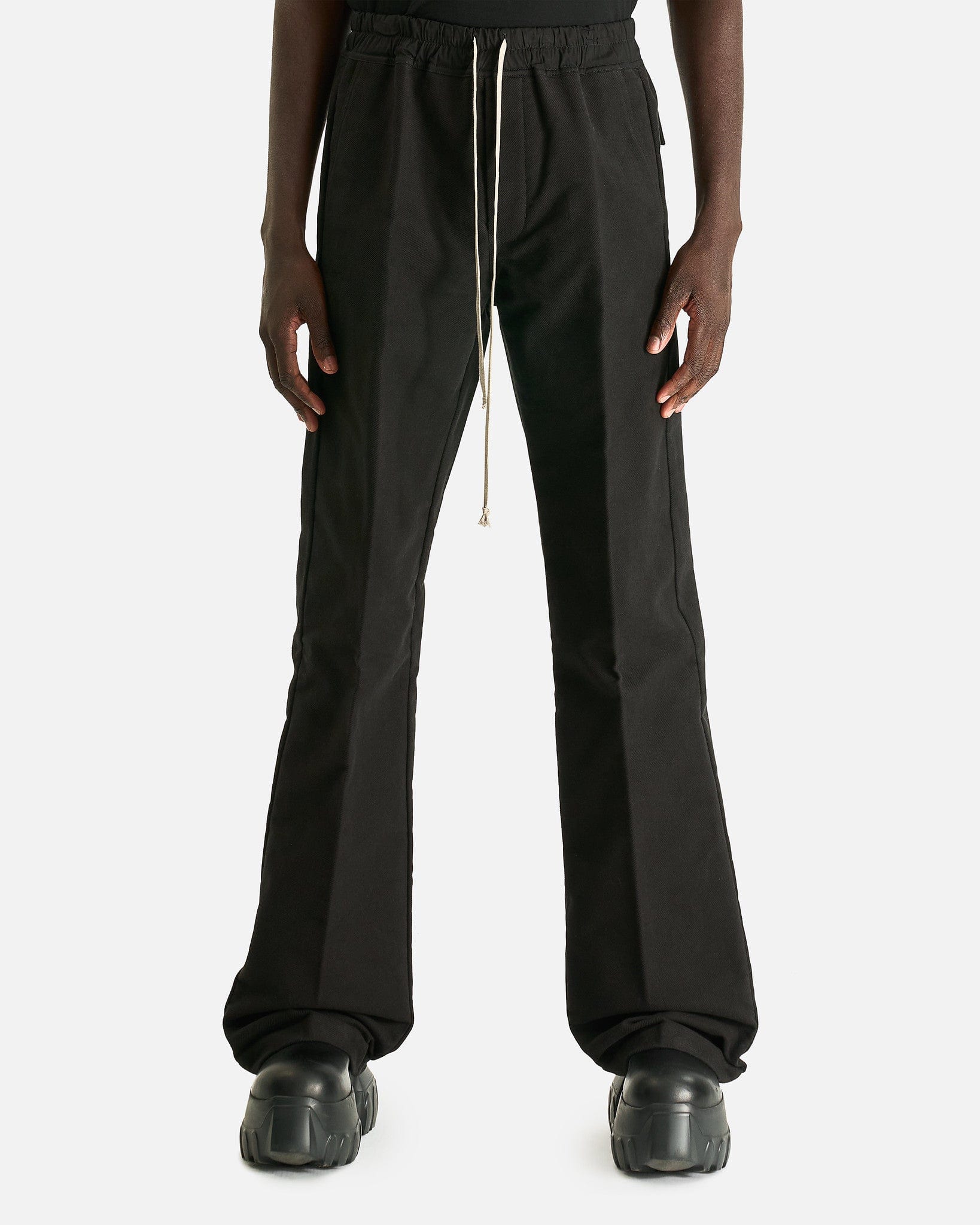 Rick Owens Men's Pants Dietrich Drawstring in Black