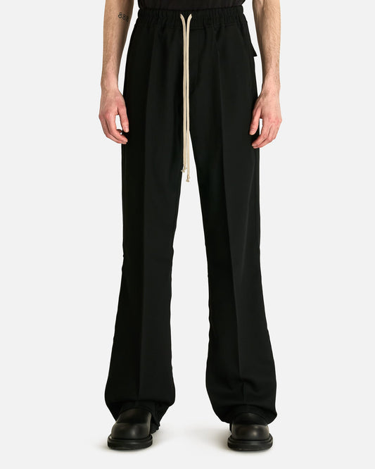 Rick Owens Men's Pants Dietrich Drawstring in Black