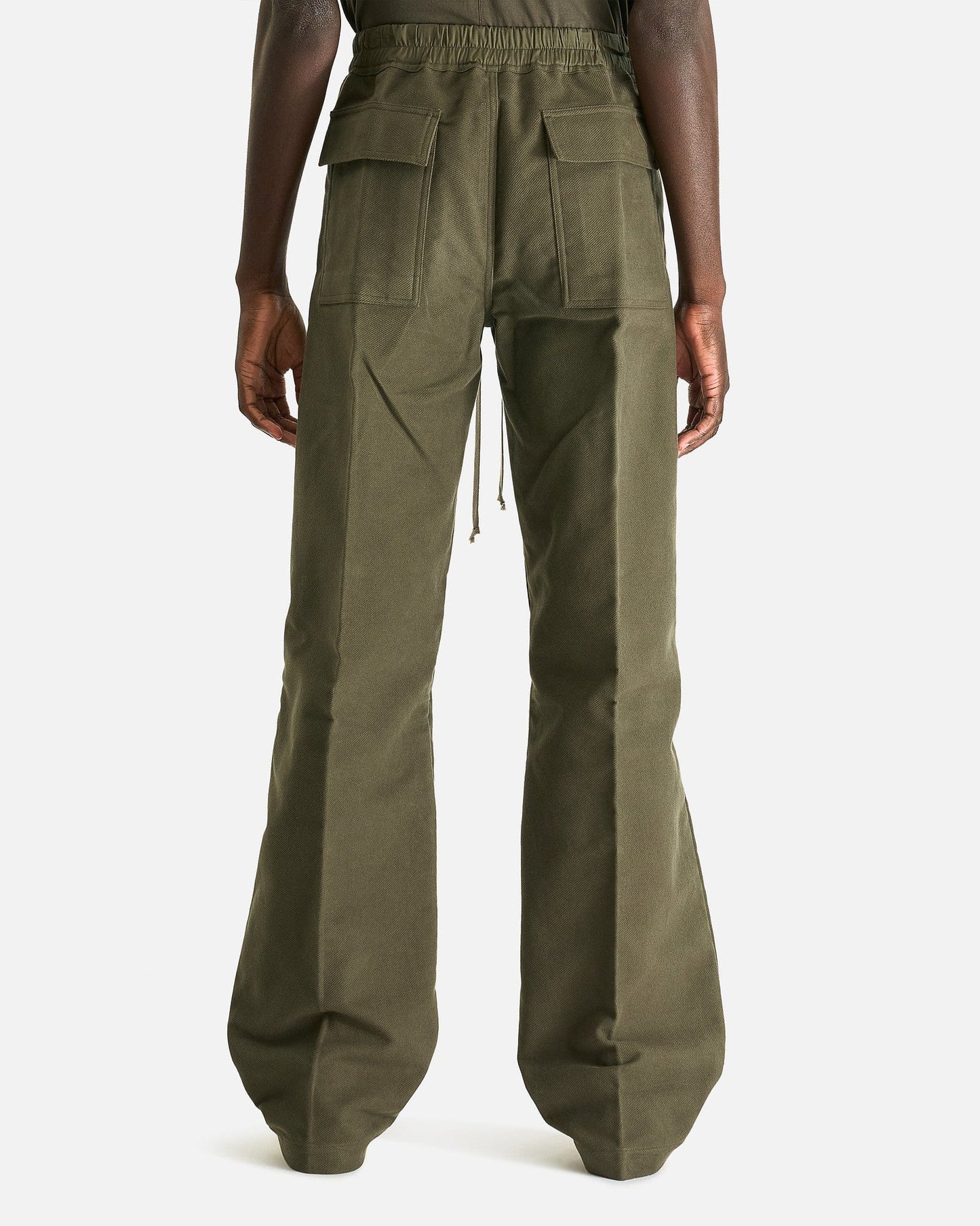 Rick Owens Men's Pants Dietrich Drawstring in Bosco