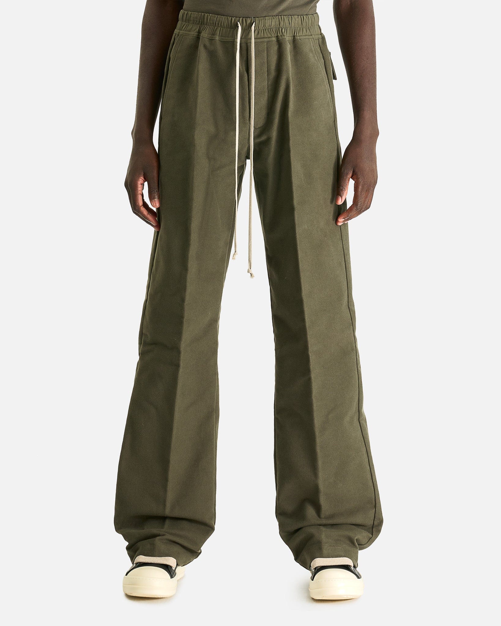 Rick Owens Men's Pants Dietrich Drawstring in Bosco