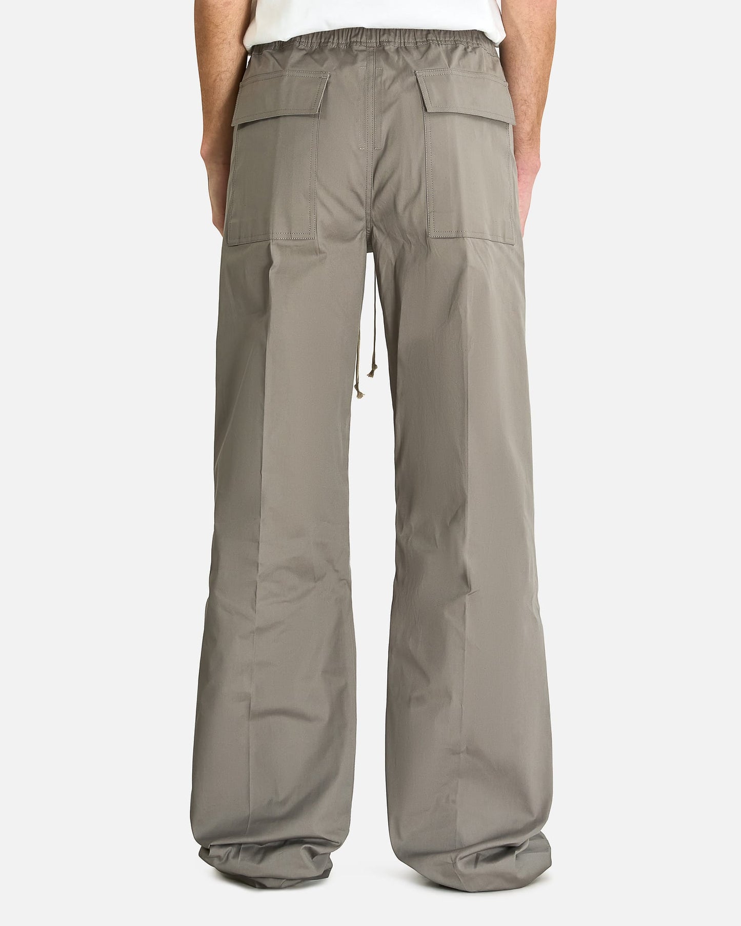 Rick Owens Men's Jeans Dietrich Drawstring in Steel