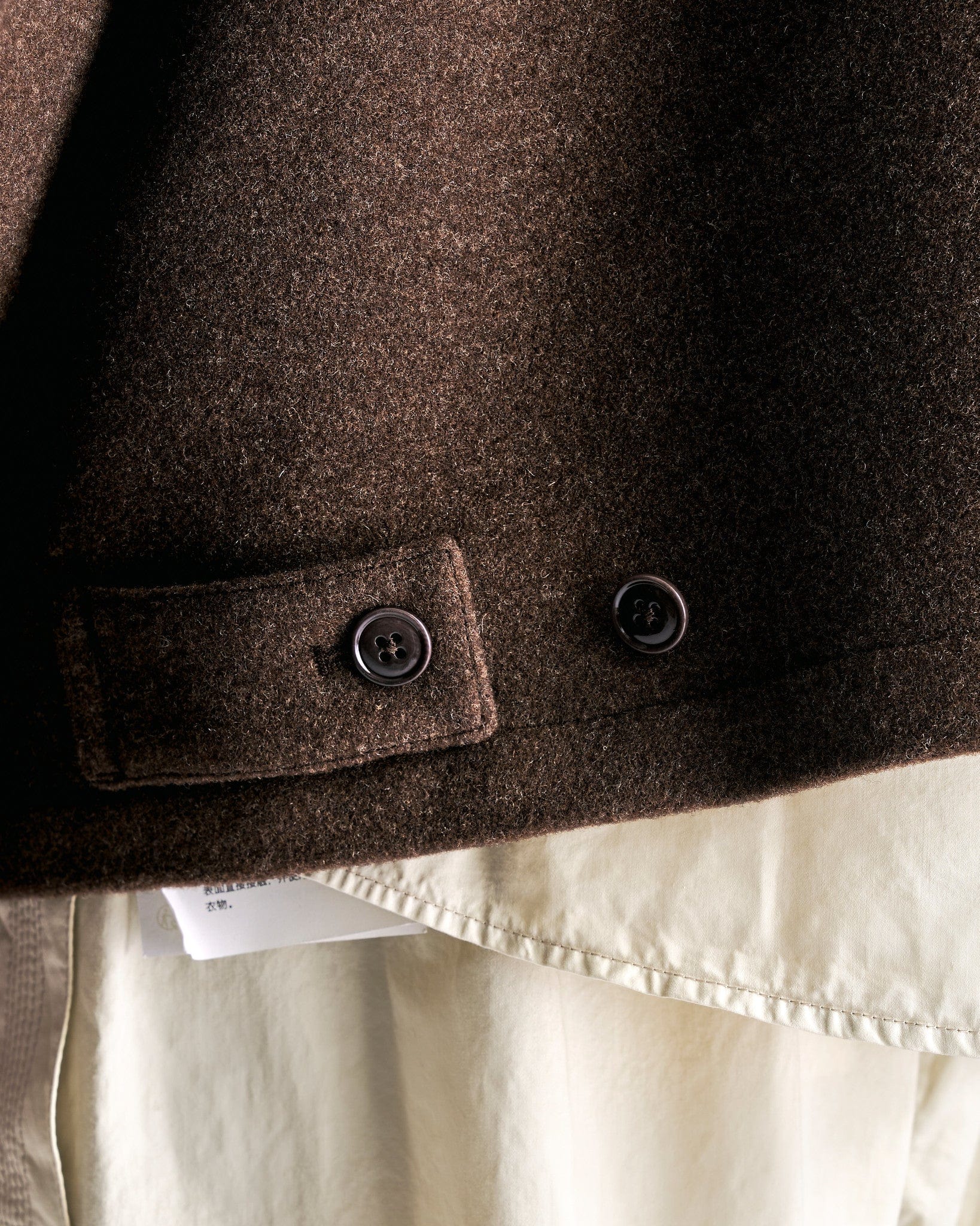 Dispatch Peacoat in Brown Chine – SVRN
