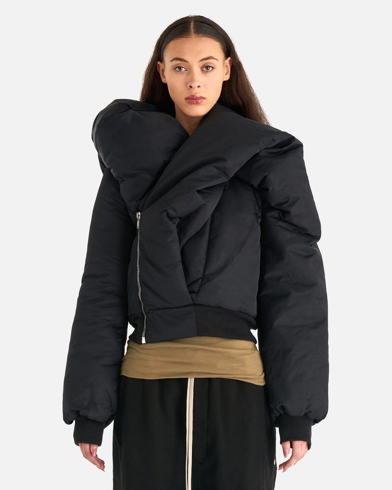 Rick Owens DRKSHDW Women Jackets Doll Bomber in Black
