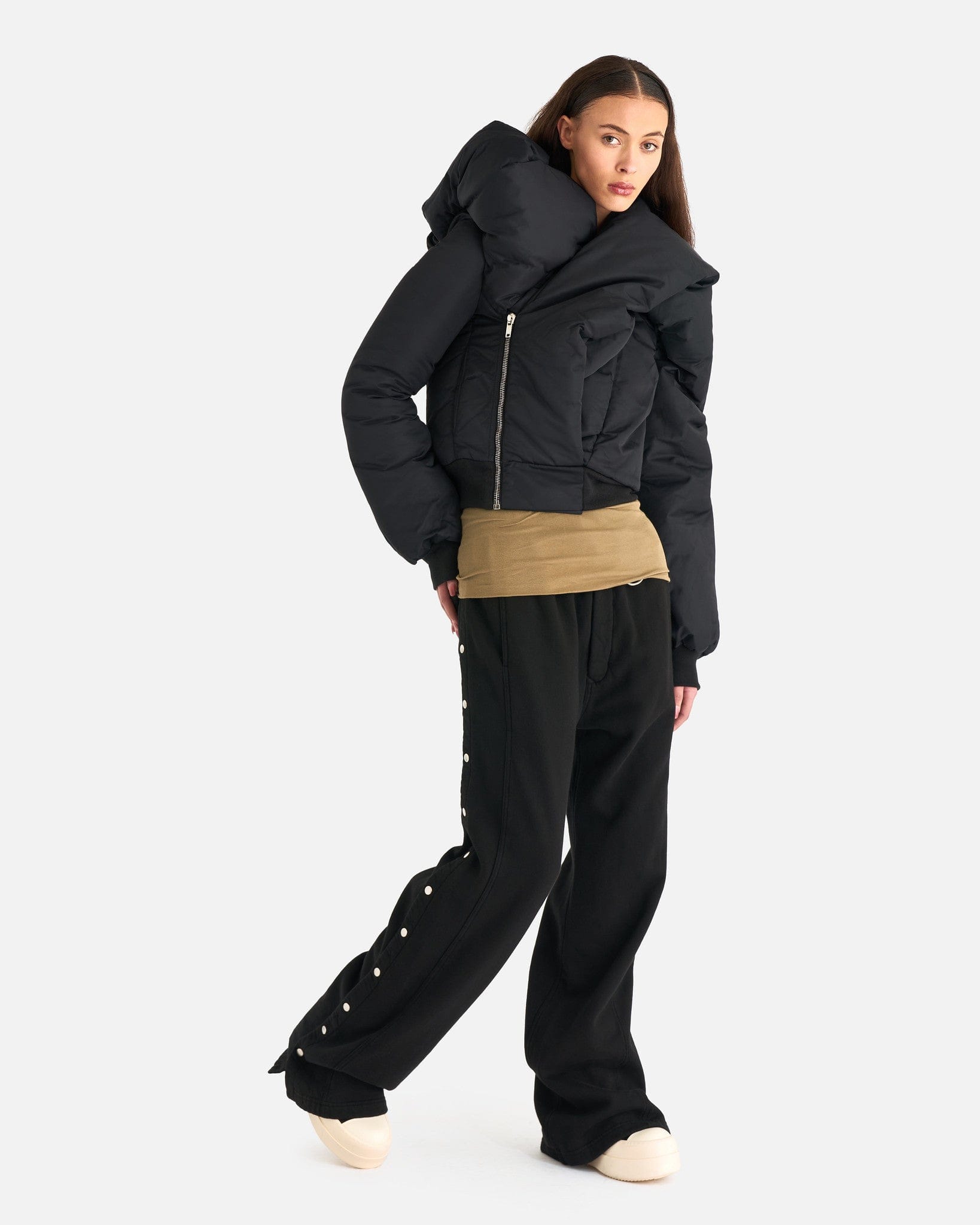 Rick Owens DRKSHDW Women Jackets Doll Bomber in Black