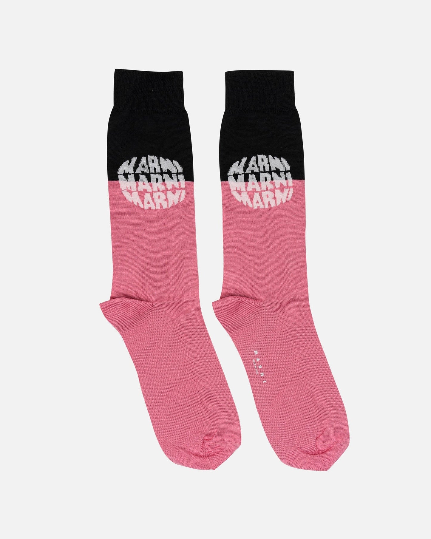 Marni Men's Socks Dot Logo Socks in Camellia