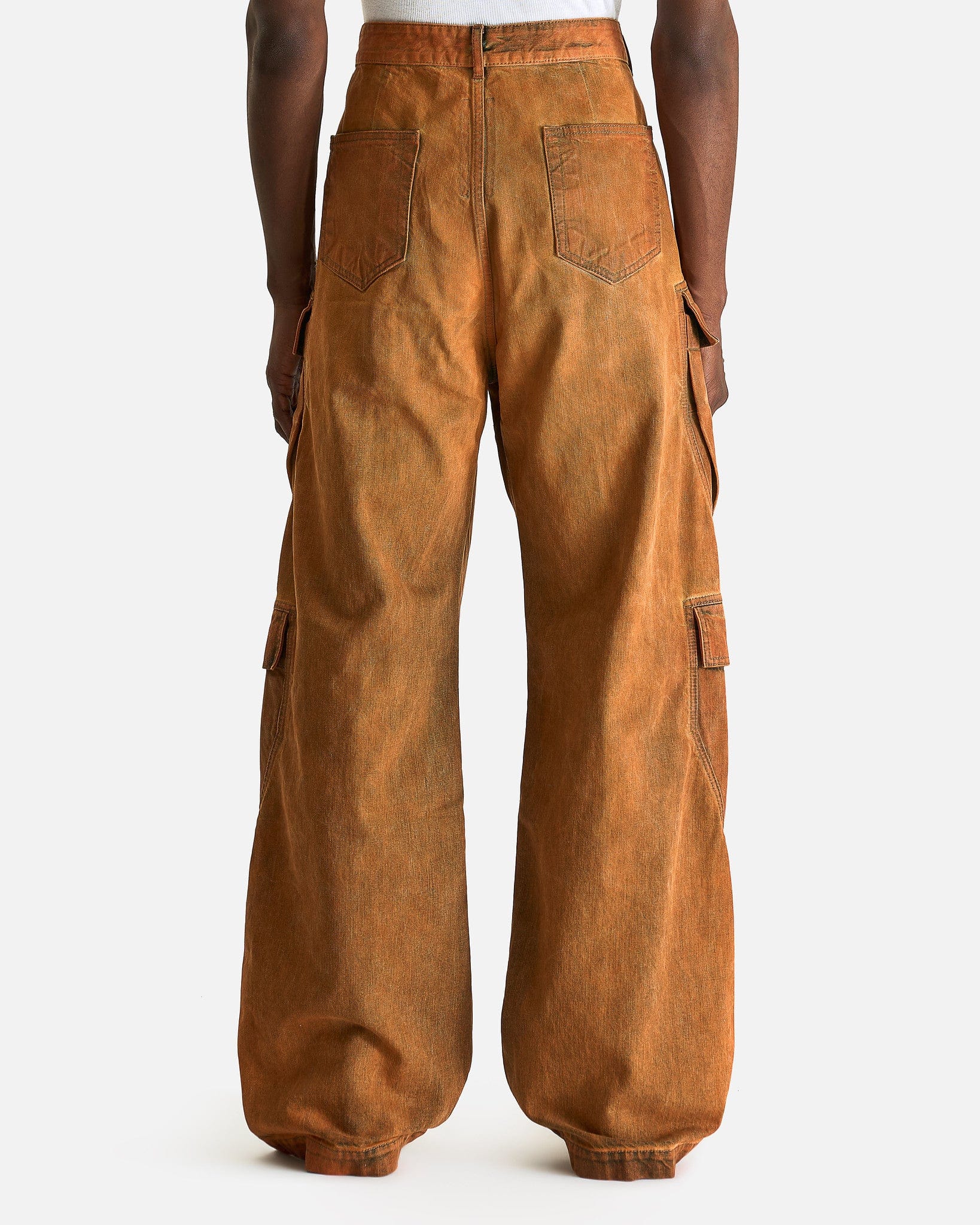 rick owens 風　opium wax flare cargopants rick owens 風 opium wax flare cargopants