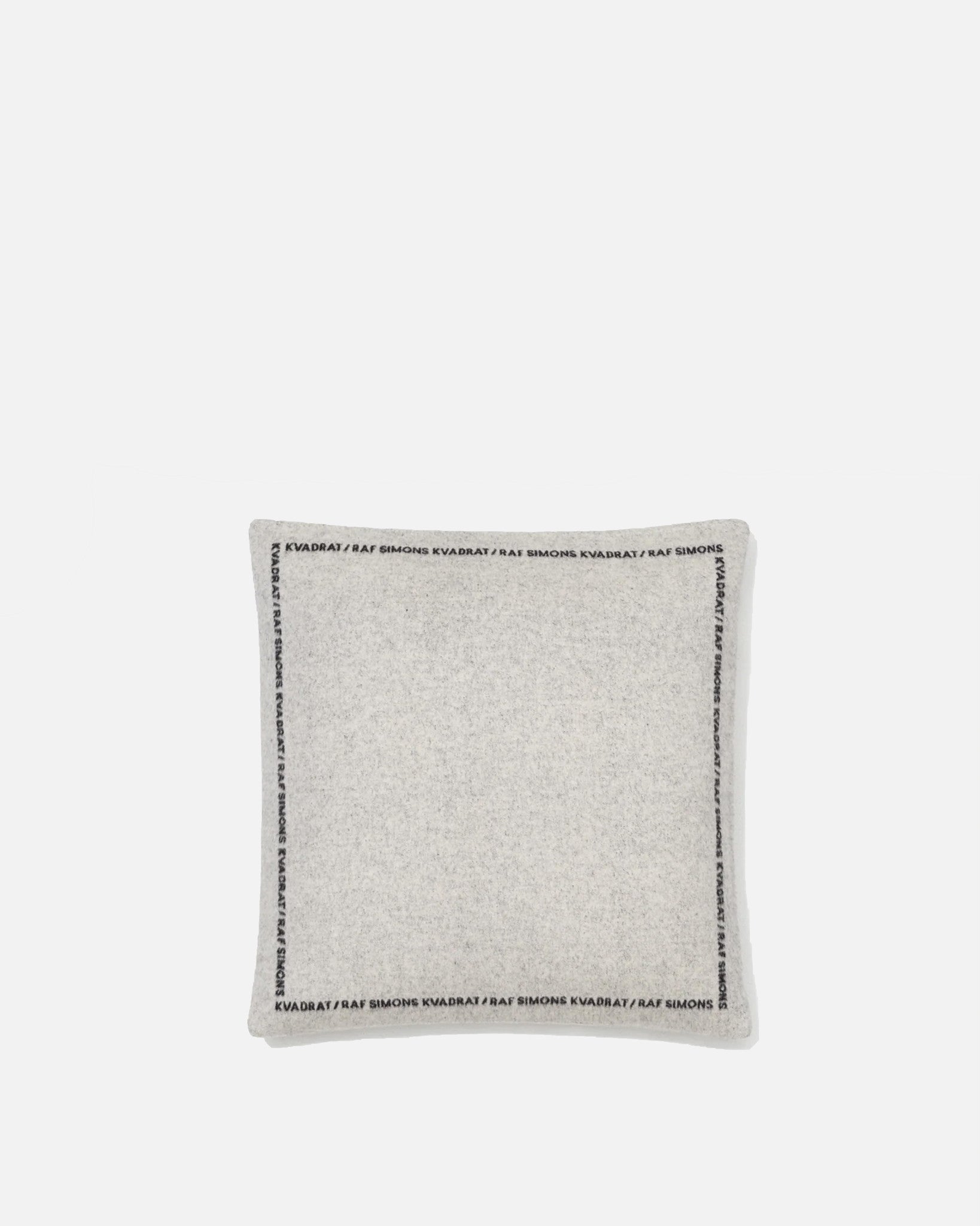 Kvadrat/Raf Simons Home Goods OS Double Face Wool Cushion in Off White