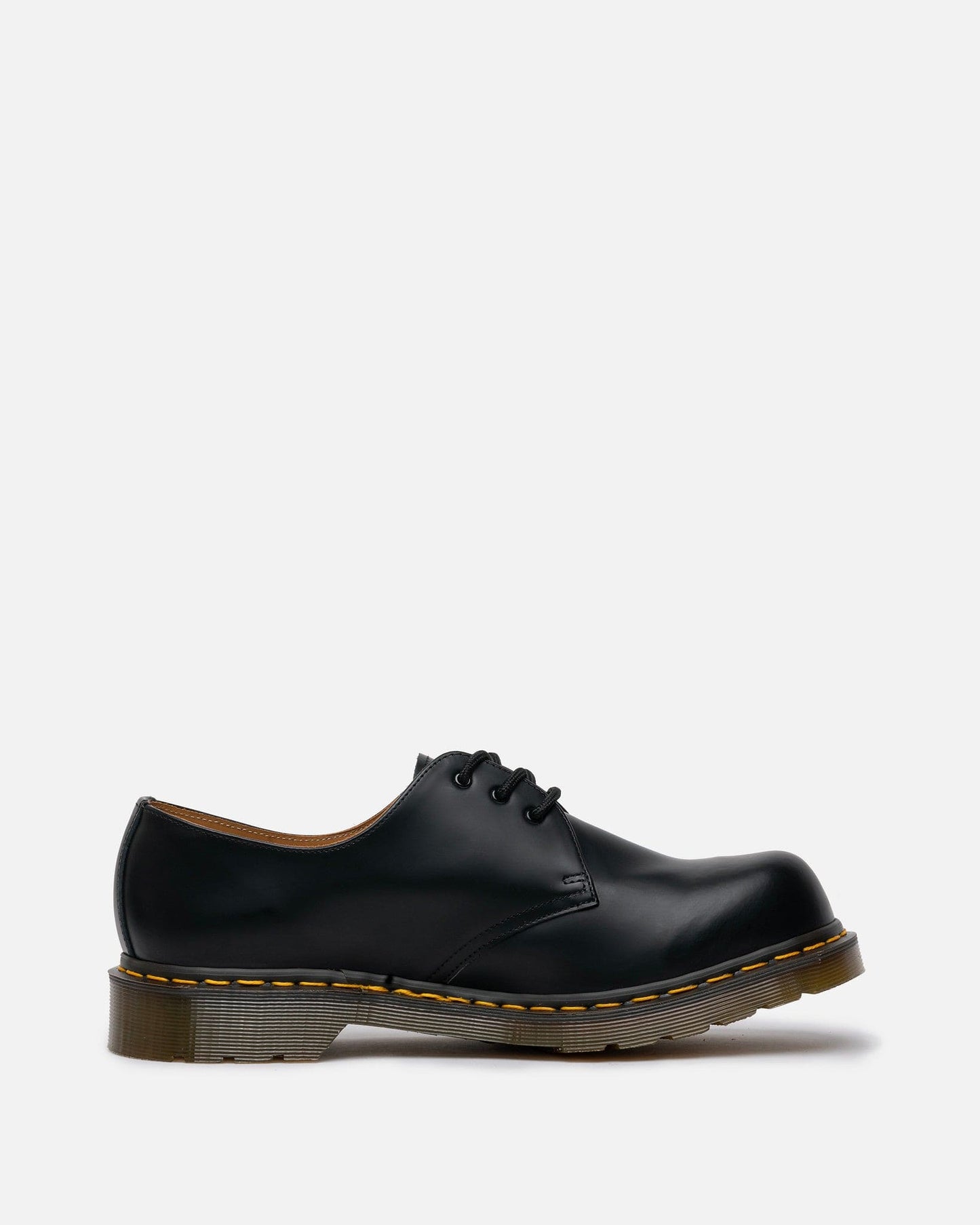 Comme des Garcons Homme Deux Men's Shoes Dr. Martens 1460 Leather Round Toe in Black