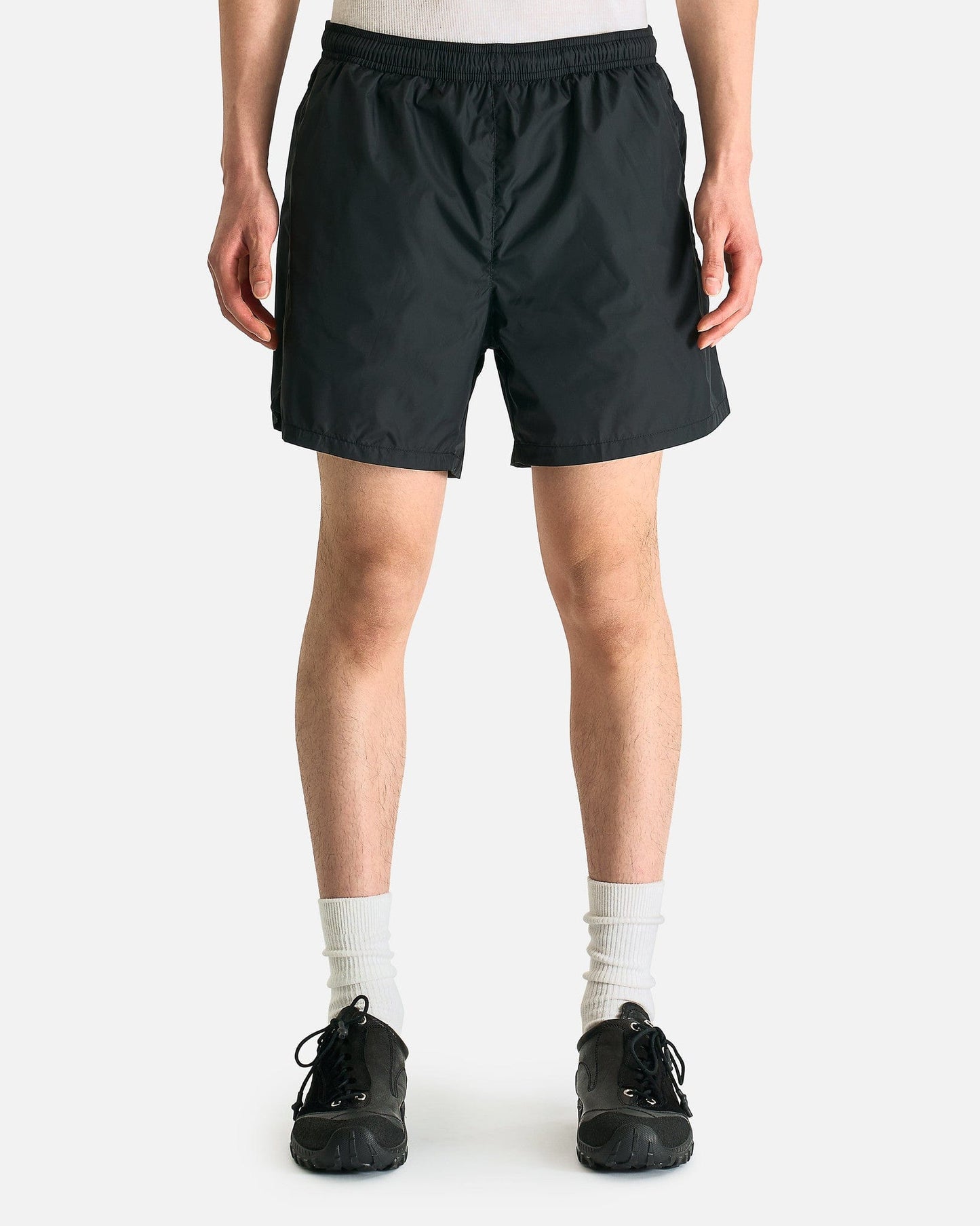 Our Legacy Men's Shorts Drape Tech Trunks in Black