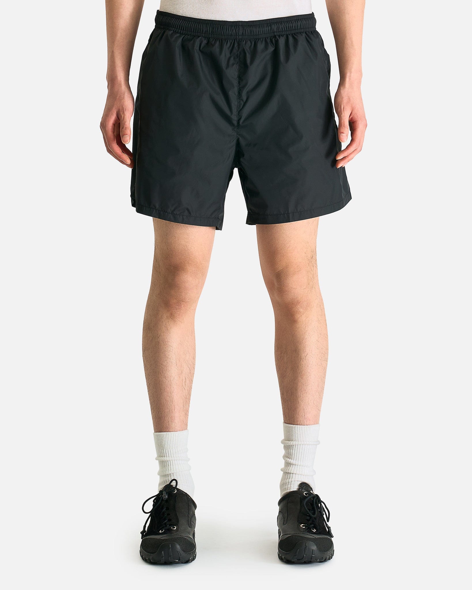 Our Legacy Men's Shorts Drape Tech Trunks in Black
