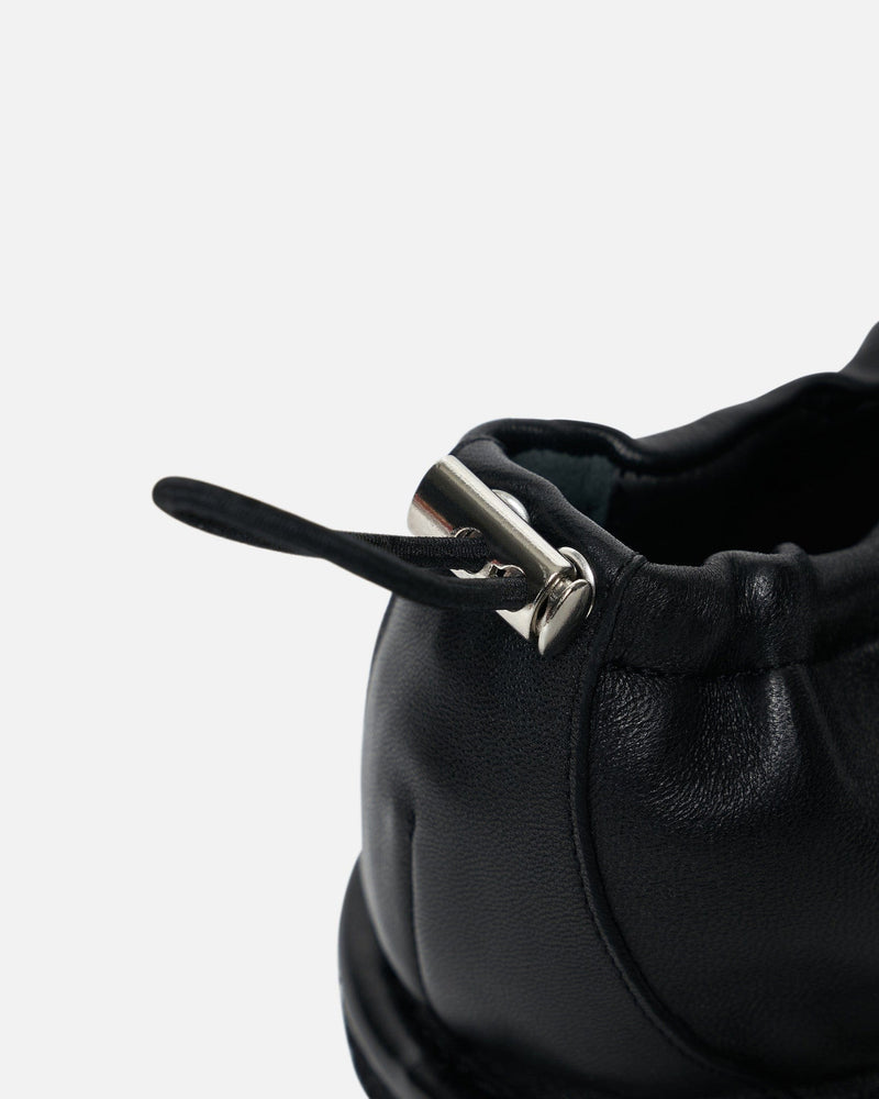Dries Van Noten Men's Shoes Drawstring Slippers in Black