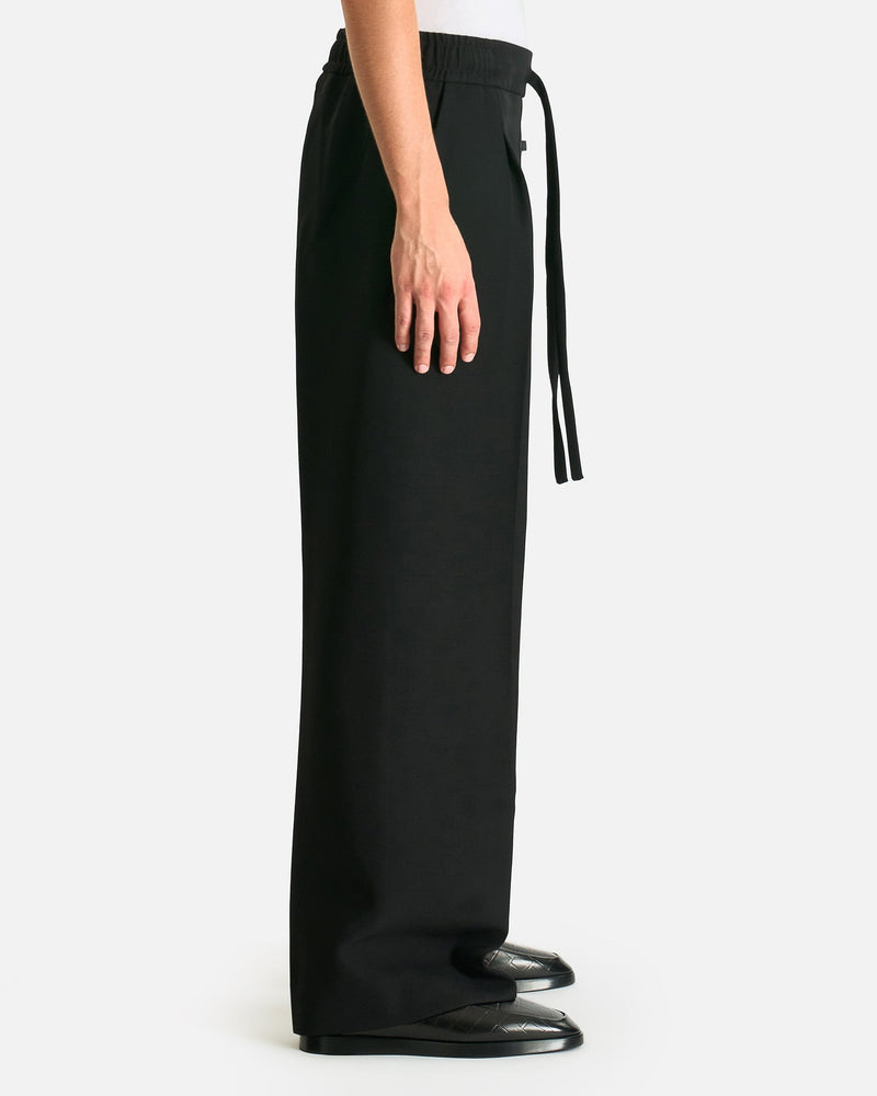 Fear of God Men's Jeans Drawstring Wide Leg Pant in Black
