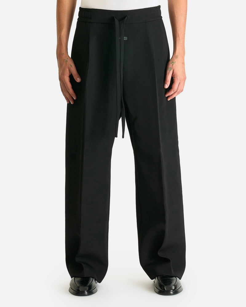 Fear of God Men's Jeans Drawstring Wide Leg Pant in Black