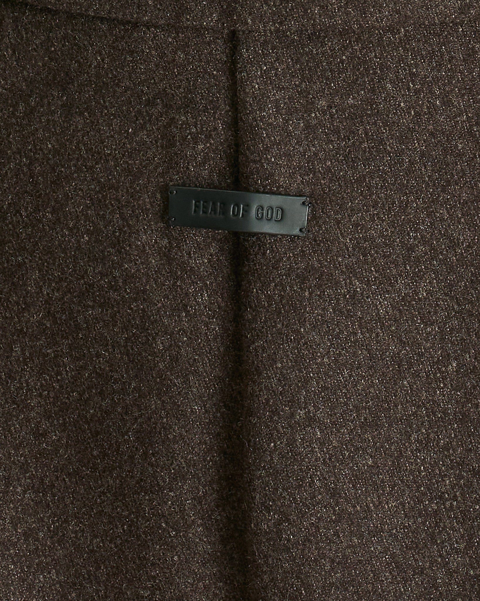 Fear of God Men's Jeans Drawstring Wide Leg Pant in Melange Mocha