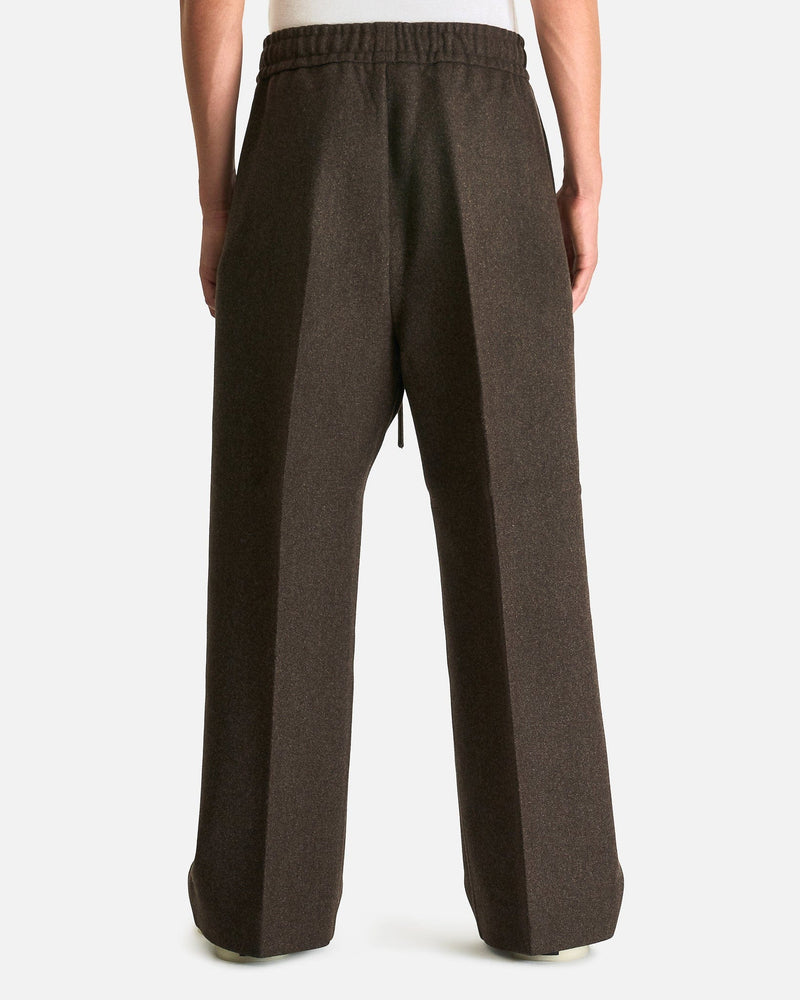 Fear of God Men's Jeans Drawstring Wide Leg Pant in Melange Mocha