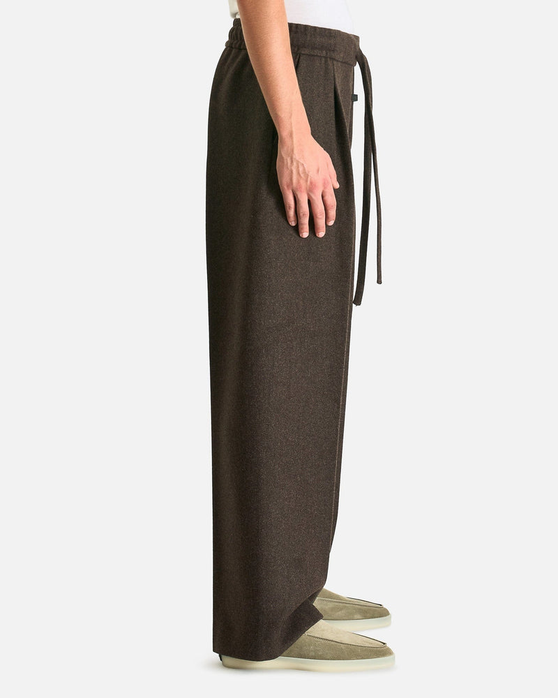 Fear of God Men's Jeans Drawstring Wide Leg Pant in Melange Mocha