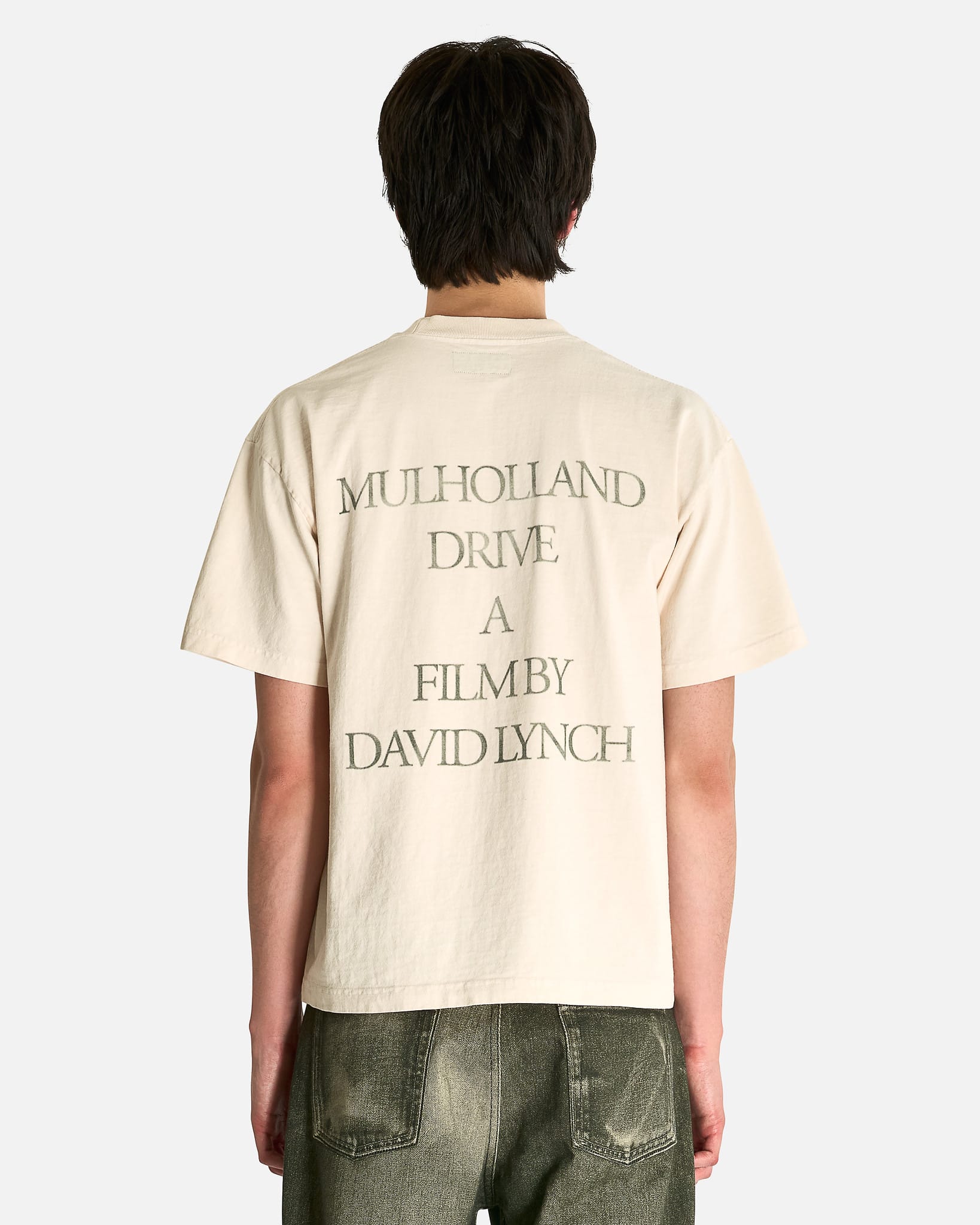 SVRN Men's T-Shirts Dream of Another Tee in Vintage Cream